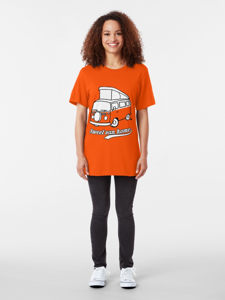 Vista alternativa de Camiseta ajustada Sweet van home