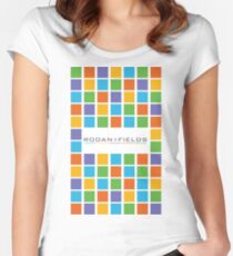 Rodan and Fields Blocks Women's Fitted Scoop T-Shirt