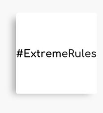 #ExtremeRules Metal Print
