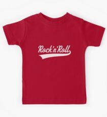 Rock 'n' Roll (White) Kids Tee