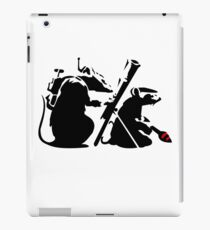 Banksy War on Art Rats iPad Case/Skin