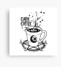 Extra Dark Roast Coffee Canvas Print