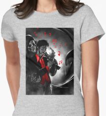 Dylan Hund Tailliertes T-Shirt