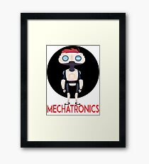 Mechatronics Robotics Robotics Engineer Robobot "Off to Mars" Version 1.0 Framed Print