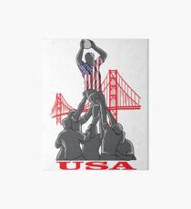 USA Rugby Sevens 2018 World Champions 7s shirt Art Board