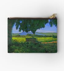 Rural area drawn Art Studio Pouch