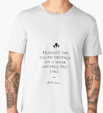 Wallace Stevens famous quote about nature Men's Premium T-Shirt