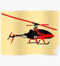 Helicopter Model Poster