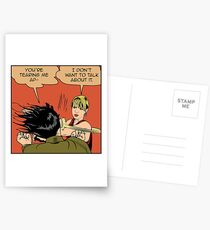 Lisa Stops the Meme Postcards