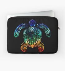 Inked Sea Turtle Laptop Sleeve