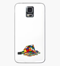 Melting Rubiks Cube: Sheldon from 'The Big Bang Theory' Cool Nerdy Gift Ideas! Case/Skin for Samsung Galaxy