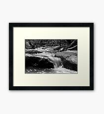 Cool Waters Flow Framed Print
