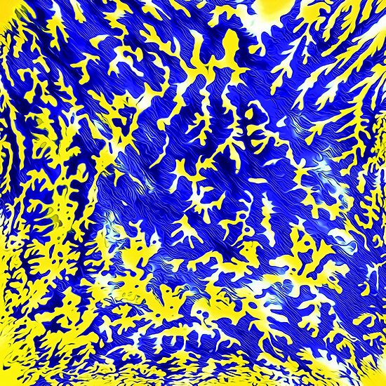 Blue and Yellow
