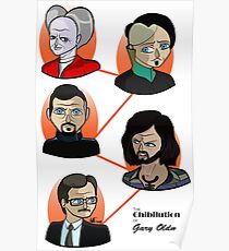 The Chibilution of Gary Oldman Poster