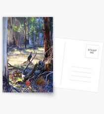 Wallaby in the Bush Postcards