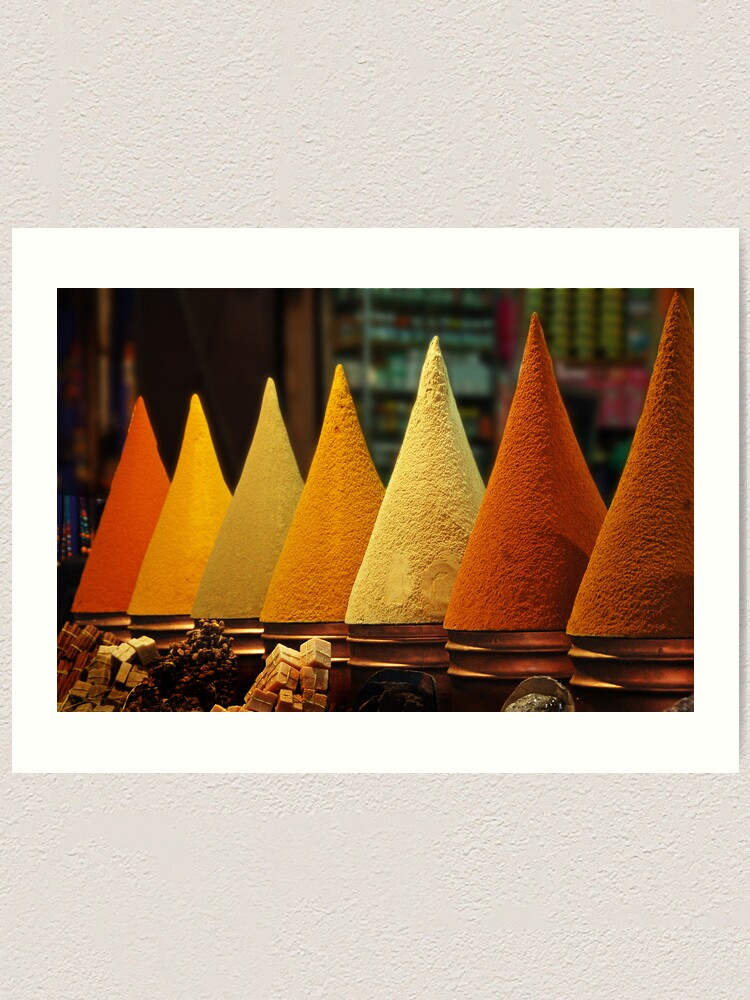 Alternate view of Moroccan Spice Rack Art Print