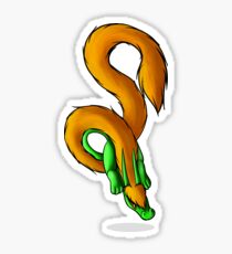Floating Dragon Sticker
