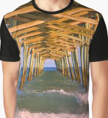 The Pier At Emerald Isle North Carolina Graphic T-Shirt