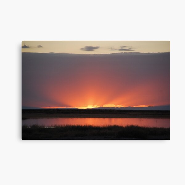 Northern Nevada Sunset Canvas Print