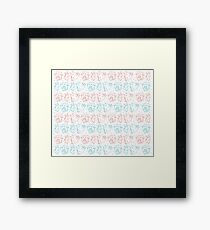 Colourful cats Framed Print