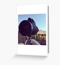 A Lens With A View Greeting Card