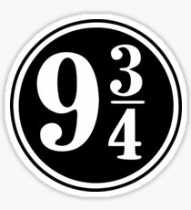 Platform 9 3/4 Sticker