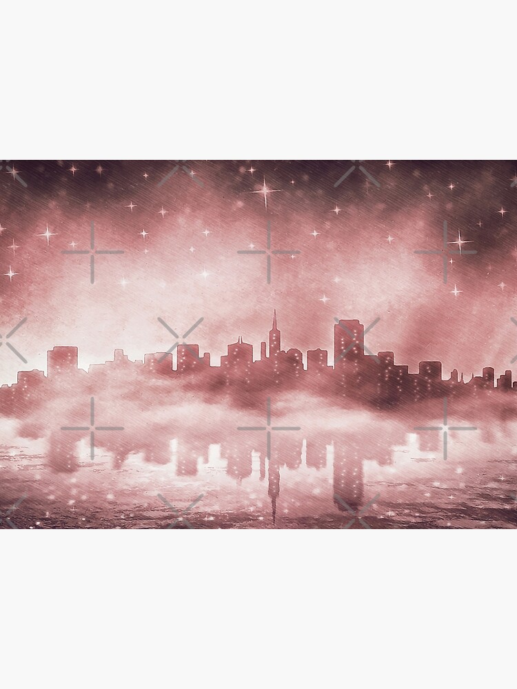 San Francisco Vintage Art by BethsdaleArt