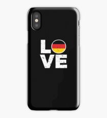 I Love Germany Shirt iPhone Case