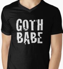 GOTH BABE SHIRT V-Neck T-Shirt