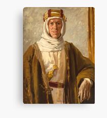 Lawrence of Arabia, Colonel T. E. Lawrence, Augustus John, Date: 1919 Canvas Print