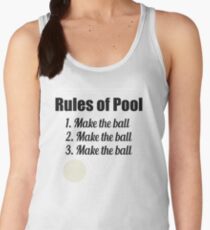 Rules of Pool: Make the Ball Women's Tank Top