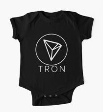 Tron Tronix TRX Crypto Trader Baby Body Kurzarm