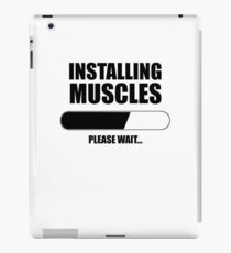 INSTALLING MUSCLES iPad Case/Skin