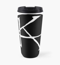 Taza de viaje Ka - La Torre Oscura (Negro)