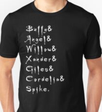 Buffy, willow, xander Unisex T-Shirt