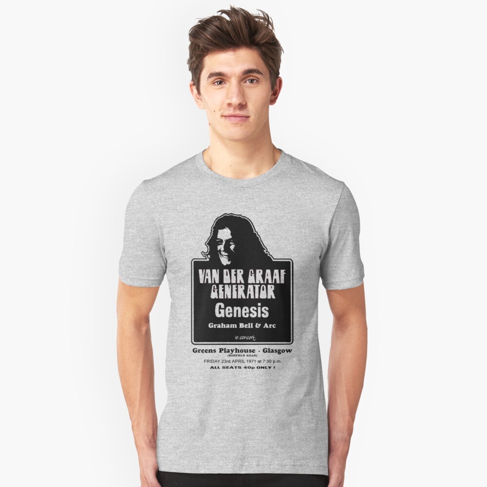 van der graaf generator t shirt
