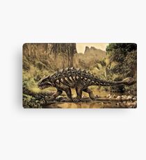 Ankylosaurus Canvas Print