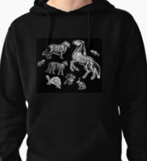 Veterinary Technician :: X-ray Animal Bones Anatomy Pullover Hoodie