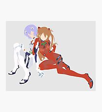 Minimalist Rei & Asuka Photographic Print