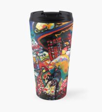 Wassily Kandinsky Moscow Cityscape Abstract Modern Art Travel Mug