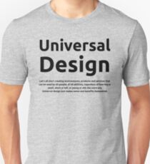 Universal Design Unisex T-Shirt