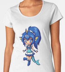 Vaporeon Magical Girl Chibi Women's Premium T-Shirt