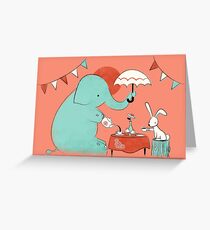 Tea Party Greeting Card