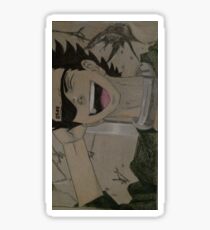 senji dead man wonderland Sticker