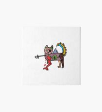 rard the cat Art Board