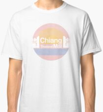 Chiang Mai Thailand Tha Phae Gate Souvenir Design Classic T-Shirt