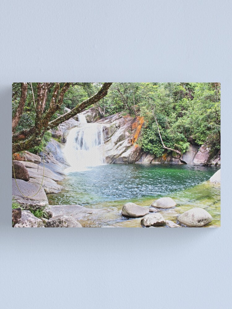 Alternate view of Cascading Josephine Falls Canvas Print