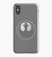 Rebel alliance fake embroidered iPhone Case