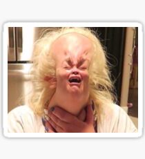 trisha paytas sobbing Sticker