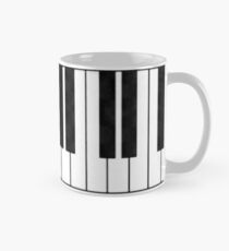 Taza Teclas de piano en la clave de mí!